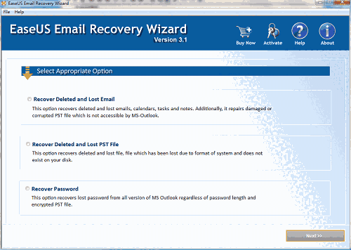 EaseUS Email Recovery Wizard最新版