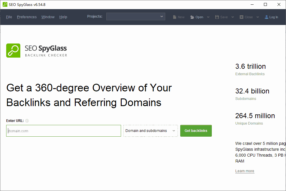 SEO SpyGlass(网站SEO分析工具)v6.54.8