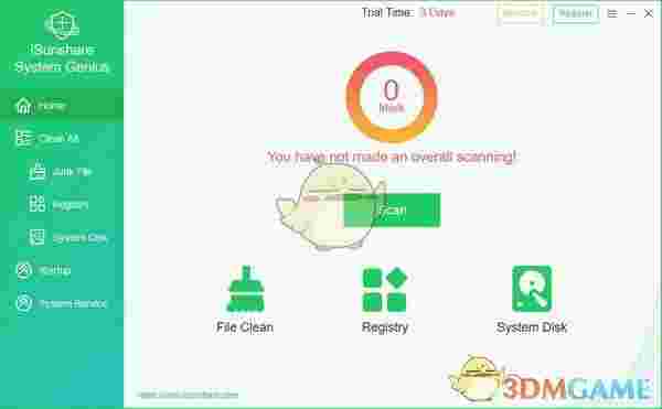 iSunshare System Genius(系统缓存清理软件)v3.0.22