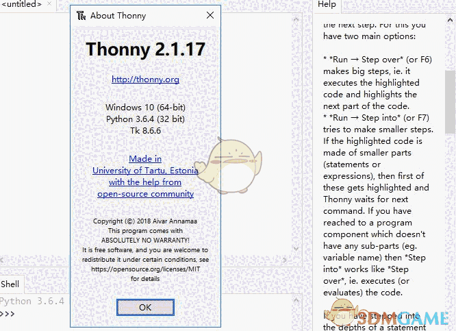 Thonny Python编程工具 2.1.17