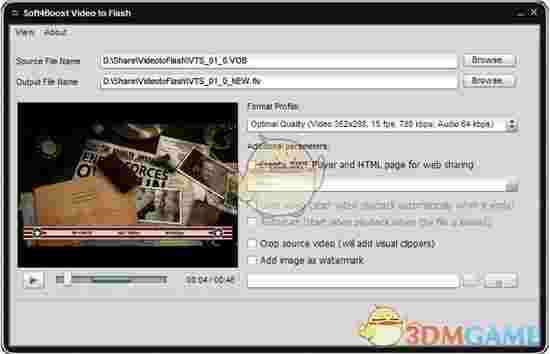 Soft4Boost Video to Flash 7.5.9