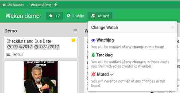Wekan(开源协作式看板)v5.84