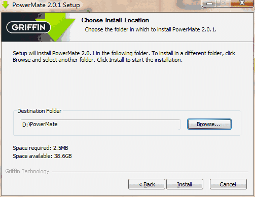 PowerMate控制器驱动v2.0.1.0