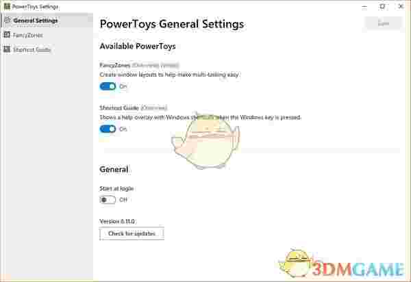 Win10 Power Toys(微软增强工具集)v0.11.1