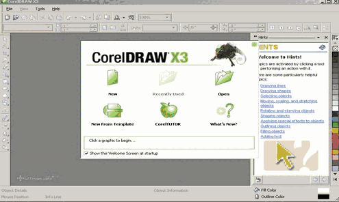 coreldraw x3 1.0