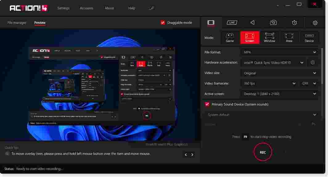 Mirillis Action便携特别版