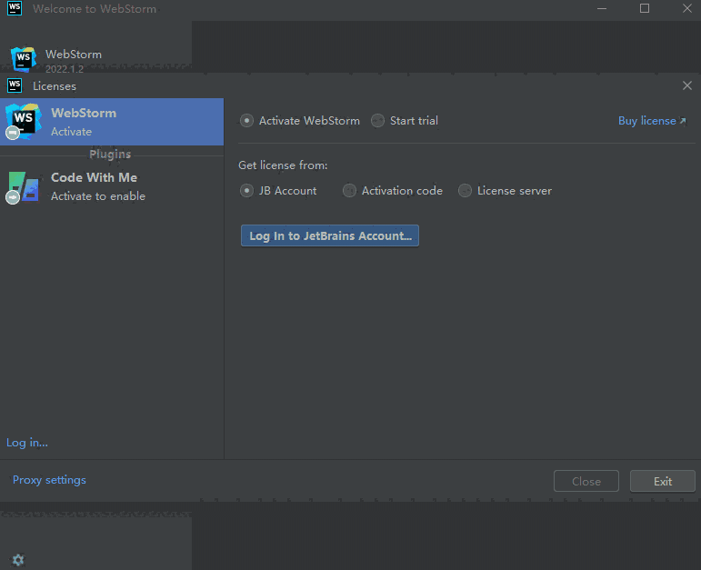 WebStorm2023.2.2