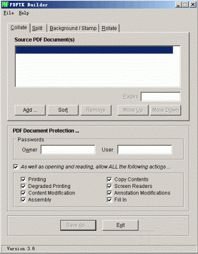 PDFTK Builderv3.9.4